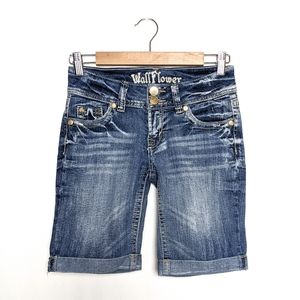 wallflower bermuda jean shorts